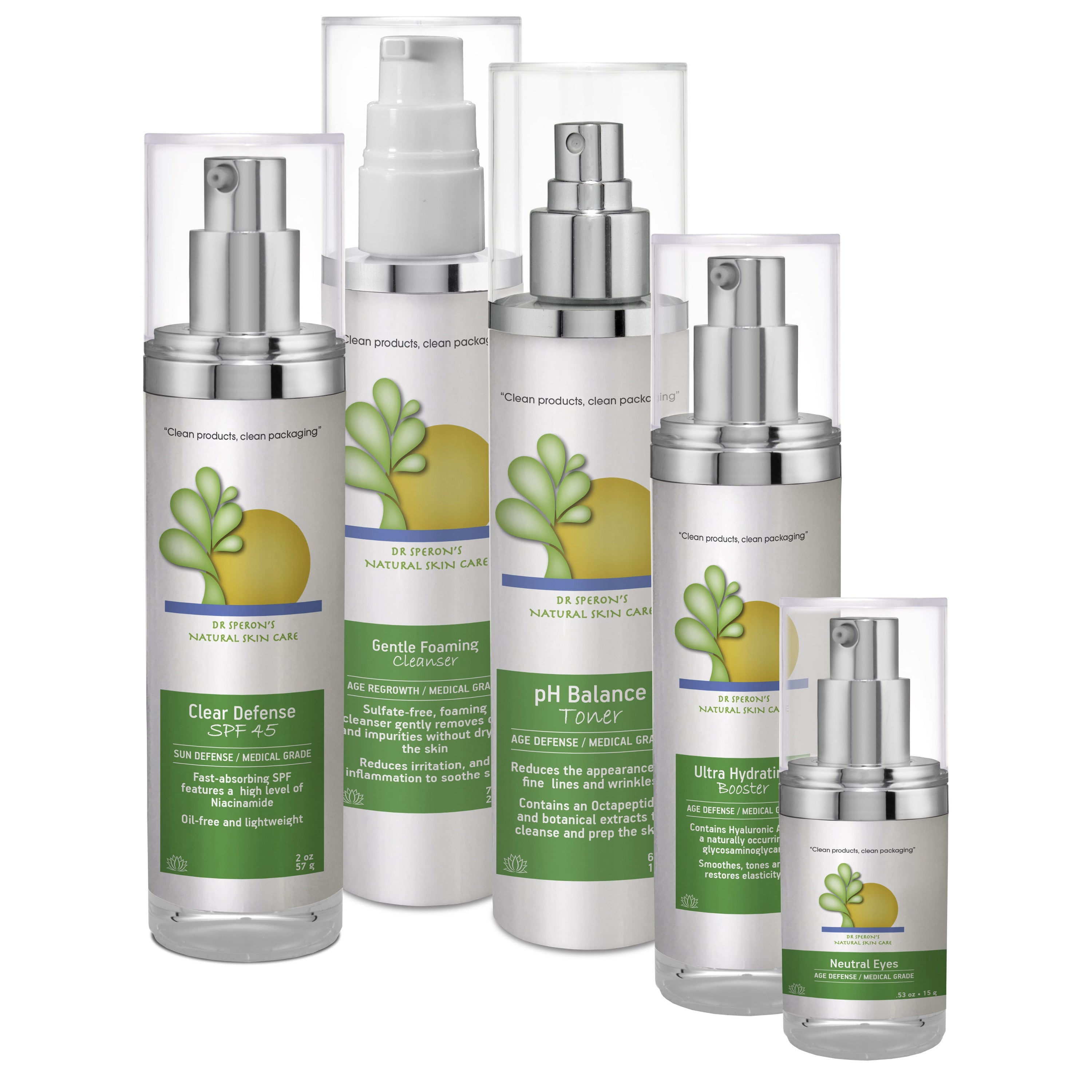 Facial AntiAging Kit Herbal Facial AntiAging Kit AntiAging Kit Dr. Speron's Natural